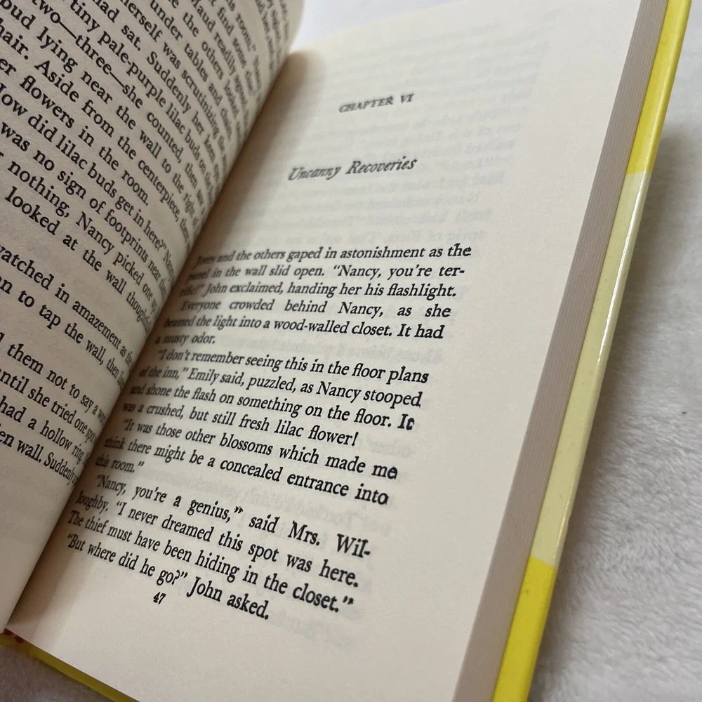 Nancy Drew Mystery‎ The Mystery at Lilac Inn Book 4 Carolyn Keene Illustrated